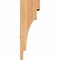 Ekena Millwork Mediterranean Smooth Corbel, Western Red Cedar, 5 1/2"W x 8"D x 24"H COR06X08X24MED00SWR - alternate 2